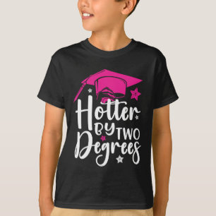 T-shirt Diplôme de deux degrés Hotter 2025 Diplôme Collège