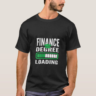 T-shirt Diplôme de finance pour femmes Chargement