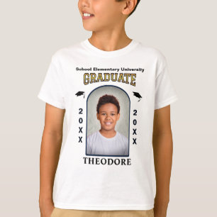 T-shirt Diplômé de la photo Graduate Diplôme d'or personna