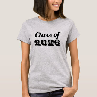 T-shirt Diplômé de la promotion 2026