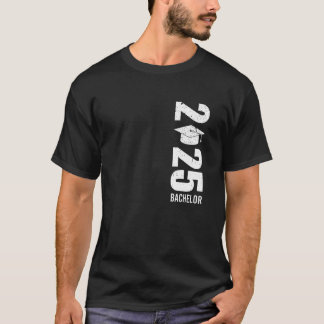 T-shirt Diplôme de Licence LICENCE 2025 Enterrement de Vie