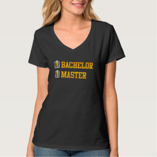 T-shirt Diplôme de licence prêt Diplôme de master