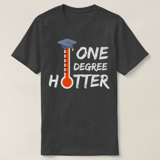 T-shirt Diplôme de maîtrise Hotter (Design devant)