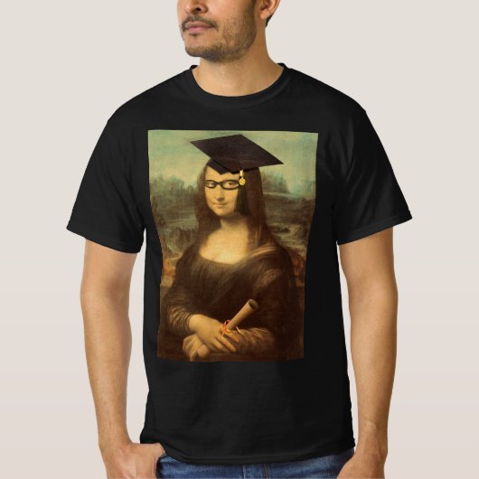 T-shirt Diplôme de Mona Lisa (Devant)