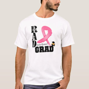 T-shirt Diplômé de rad de thérapie radiologique de cancer