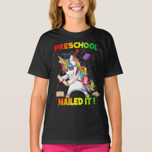T-shirt Diplôme d'obtention du diplôme d'études préscolair