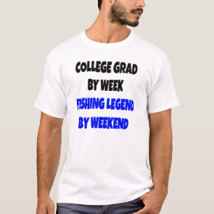 T-shirt Diplôme du Collège de légende de la pêche