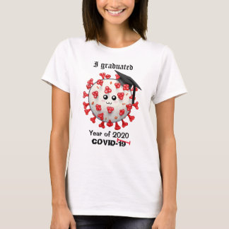 T-shirt diplômé du Coronavirus COVID-19 en 2020