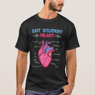 T-shirt Diplôme EMT Étudiants Médicaments d'urgence