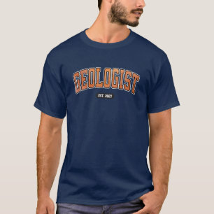 T-shirt Diplômé en géologie (version grès)