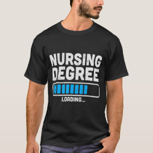 T-shirt Diplôme en soins infirmiers Chargement de l'école