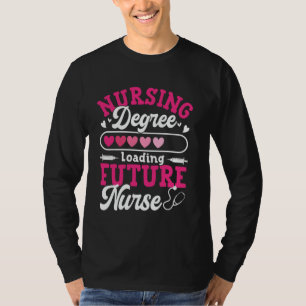 T-shirt Diplôme en soins infirmiers Chargement future infi