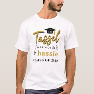 T-shirt Diplômé Le gland en valait la peine Classe de 2022