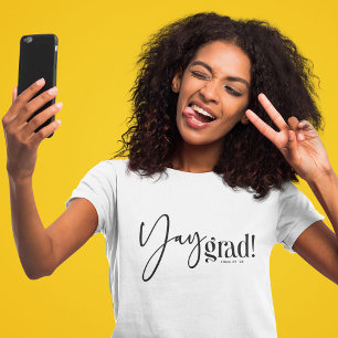 T-shirt Diplôme moderne de Yay Grad'