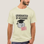 T-SHIRT DIPLÔMÉ PAR ACCIDENT (Devant)