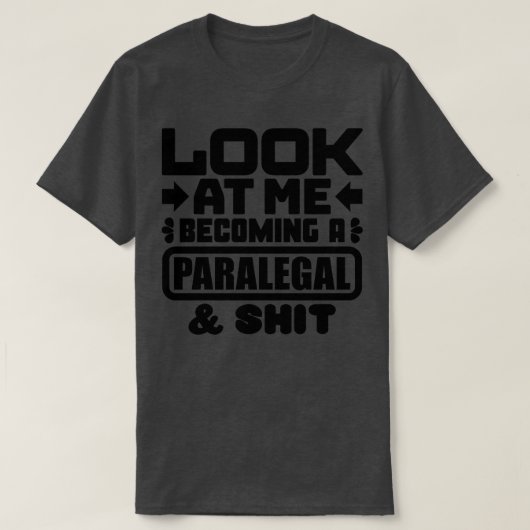 T-shirt Diplôme parajuridique (Design devant)