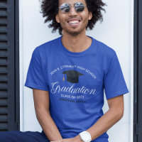 Diplômé Personnalisé Lycée 2023 Bleu