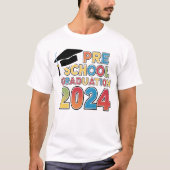 T-shirt diplôme préscolaire 2024 (Devant)