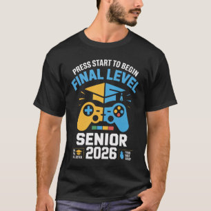 T-shirt Diplômé senior 2026 Joueur
