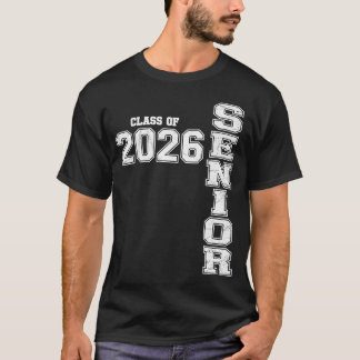 T-shirt Diplôme Supérieur 2026 Mon Dernier Premier Jour De
