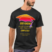 T-shirt DIPLÔME SUR MESURE DIEU CONNAÎT LES PLANS Jer 29:1 (Devant)