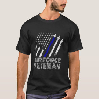T-shirt Diplômée de la Force aérienne Vétéran américain Mè