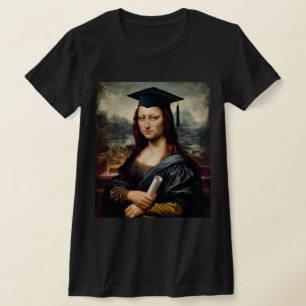 T-shirt Diplômée Mona Lisa Drôle