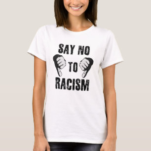 T-shirt Dire non au racisme