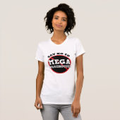 T-shirt Dire non aux méga entrepôts (Devant entier)