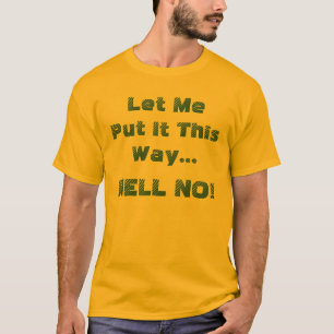 T-shirt Dire non blague drôle, amusement humoristique