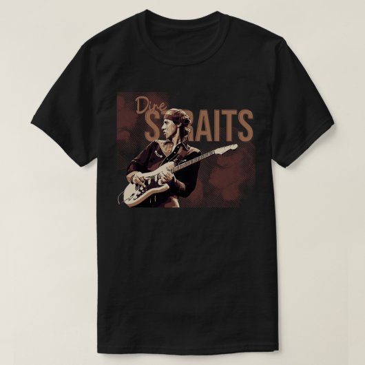 T-shirt Dire Straits Classic rock (Design devant)