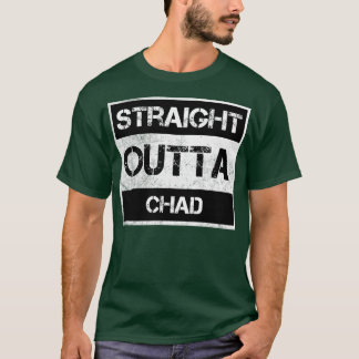 T-shirt Direct En Dehors Du Tchad Voyageur Pays Cadeau Exp