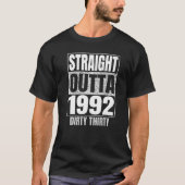 T-shirt Direct Outta 1992 30e anniversaire Trente Vi sale (Devant)