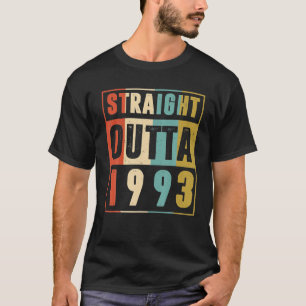 T-shirt Direct Outta 1993 Graphique Vintage 29 Ans