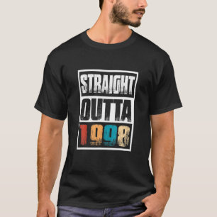 T-shirt Direct Outta 1998 22E Cadeau Anniversaire 22 Ans O