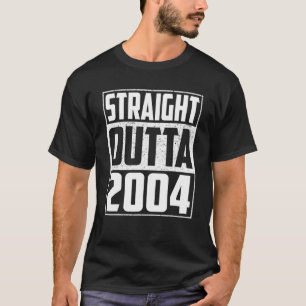 T-shirt Direct Outta 2004 18E Cadeaux Anniversaires Me Vin