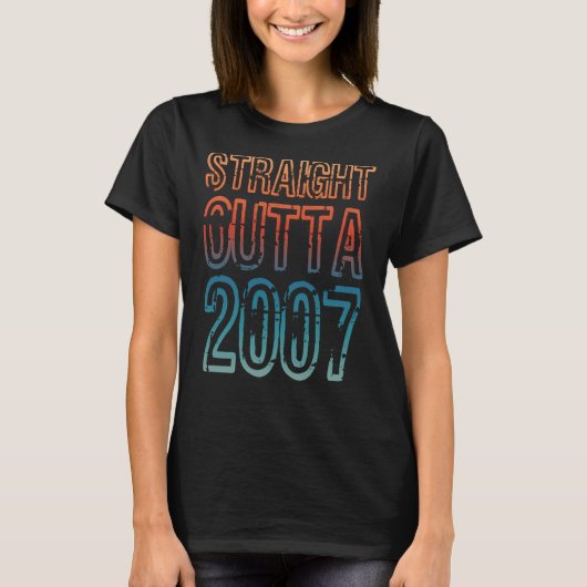 T-shirt Direct Outta 2007 (Devant)