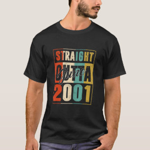 T-shirt Direct Outta Juin 2001 Hommes Vintages Femmes {B]s