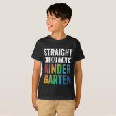 T-shirt Direct Outta Kindergarten Funny Graduation Don (Devant entier)