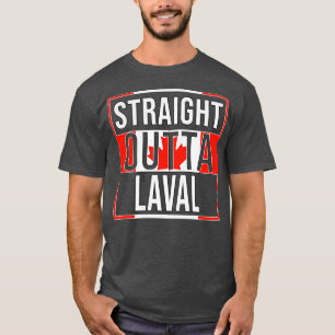 T-shirt Direct Outta Laval Cadeau pour Canadien de Laval