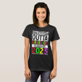 T-shirt Direct Outta Nursing School 2023 Graduation Cadeau (Devant entier)