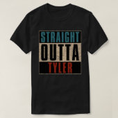 T-shirt Direct Outta Tyler Texas TX (Design devant)