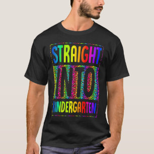 T-shirt Directement Dans La Maternelle Retour À La Type Sc