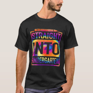 T-shirt Directement Dans La Maternelle Tie Dye Enseignant