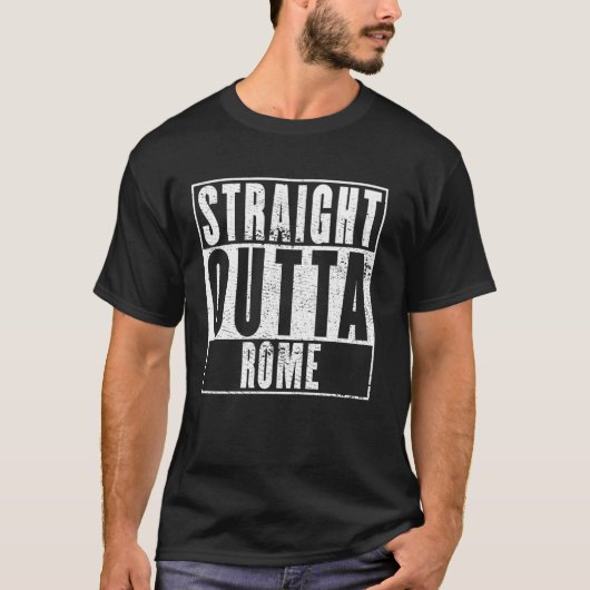 T-shirt Directement de Rome (Devant)