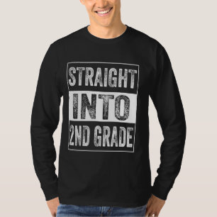 T-shirt Directement en 2e année de deuxième année Retour à