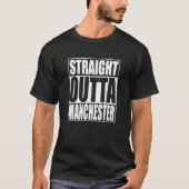 T-shirt Directement En Dehors De Manchester (Devant)