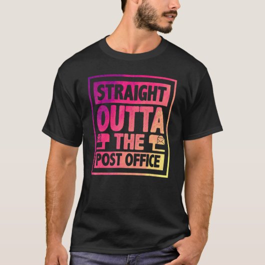 T-shirt Directement En Dehors Du Poste Poste Poste (Devant)