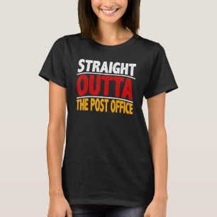 T-shirt Directement En Dehors Du Poste Poste Poste