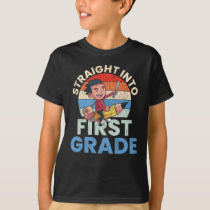 T-shirt Directement en première année Cadeau pour enfants